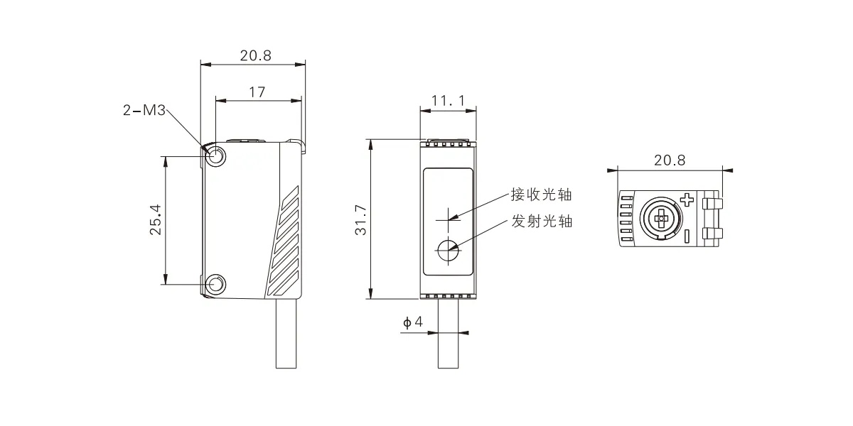通用方型传感器(elc、ele系列)
