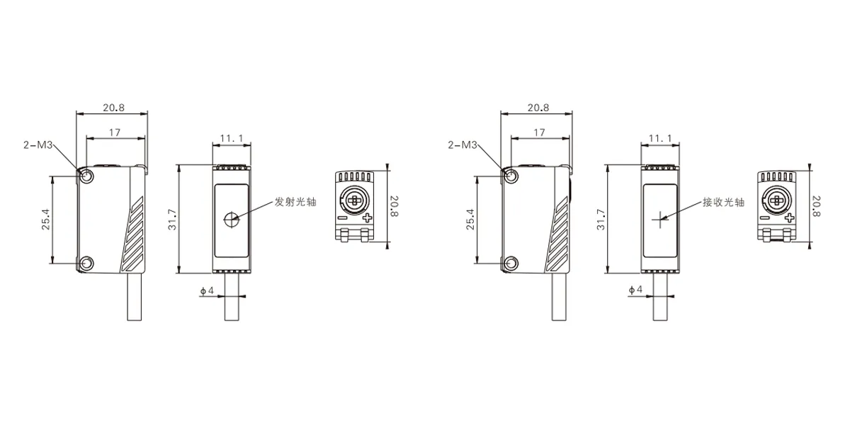 通用方型传感器(elc、ele系列)