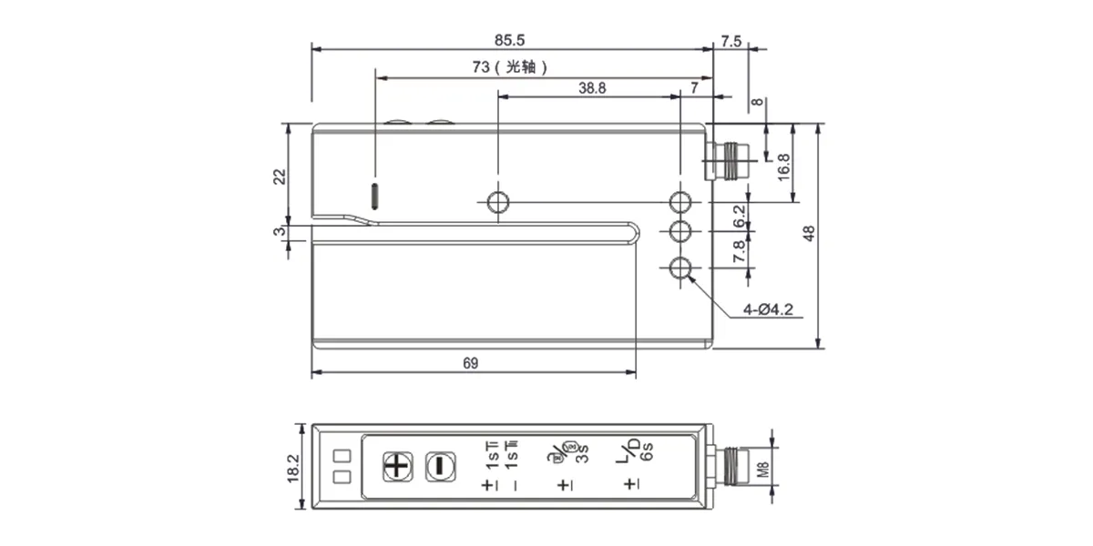 标签检测型传感器