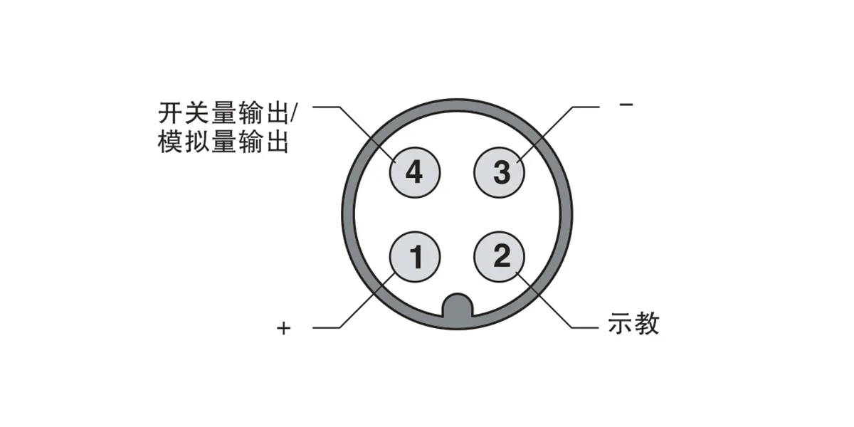 圆柱型超声波传感器