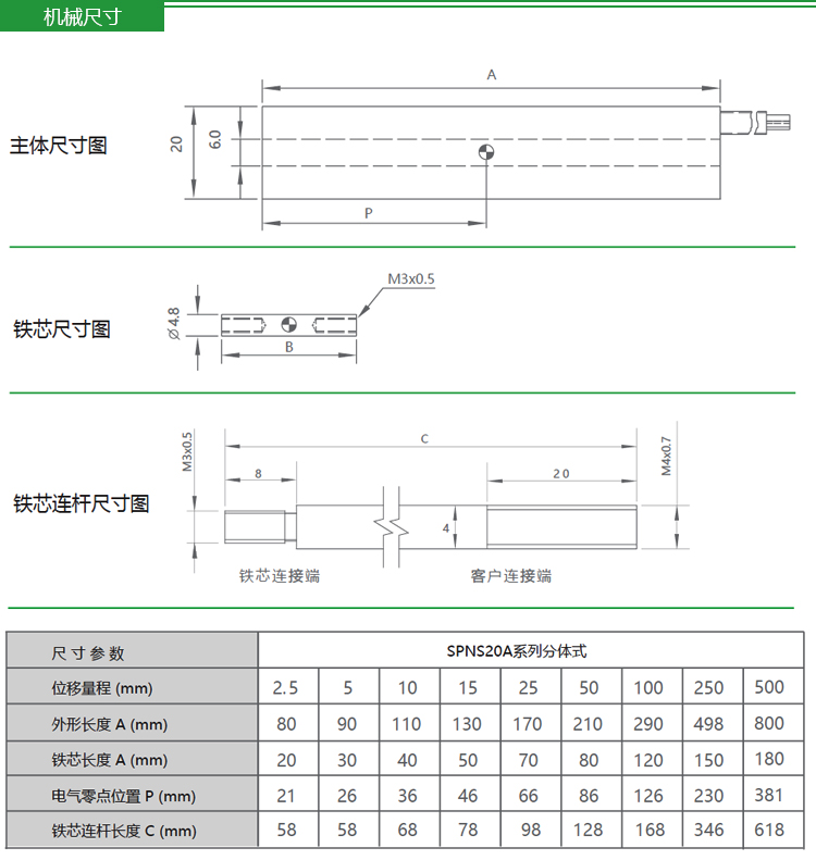 lvdt位移传感器-接触式位移传感器