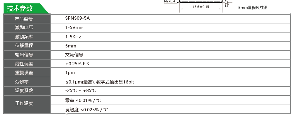 lvdt位移传感器-接触式位移传感器