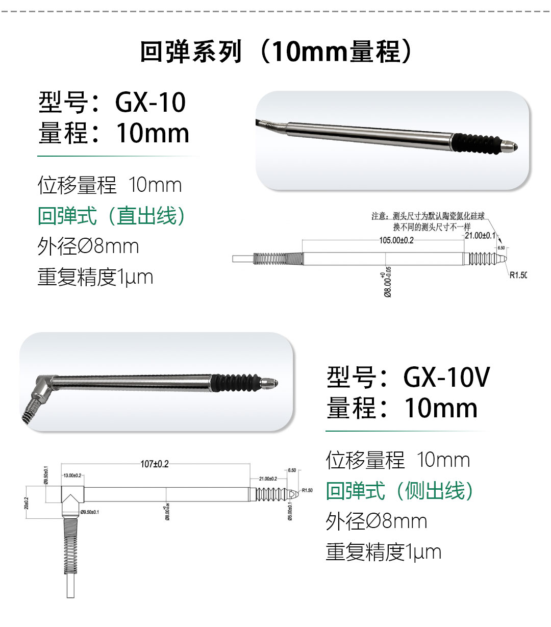 lvdt位移传感器-接触式位移传感器